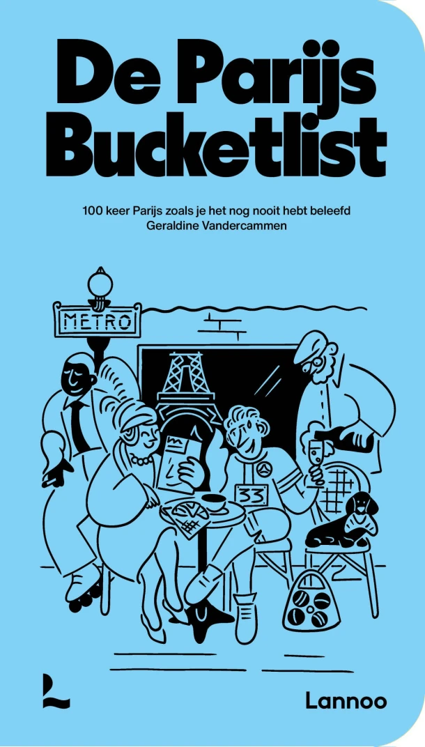 De Parijs Bucketlist – Geraldine Vandercammen – boek cover