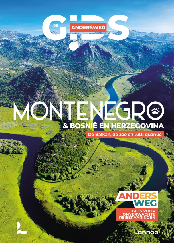 Andersweg Montenegro -& Bosnië en Herzegovina – Antoine Delaplace – boek cover