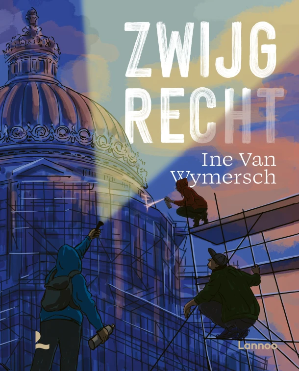 Zwijgrecht – Ine Van Wymersch – boek cover