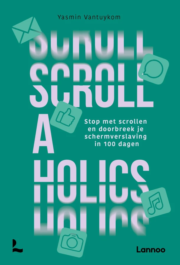 Scrollaholics – Yasmin Vantuykom – boek cover