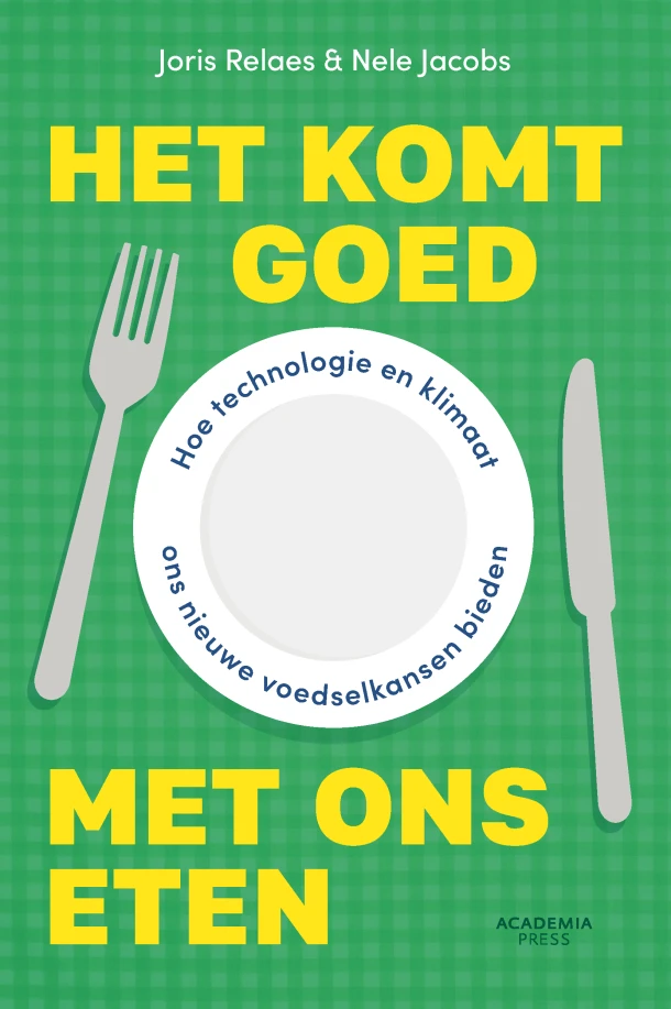 Het komt goed met ons eten – Joris Relaes – boek cover
