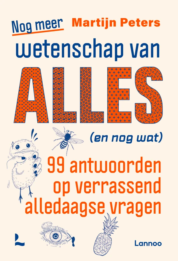 Nog meer wetenschap van alles (en nog wat) – Martijn Peters – boek cover
