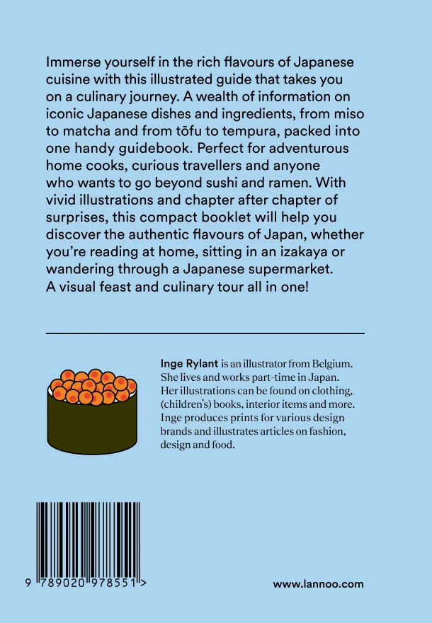 Japanese cuisine from miso to matcha – Inge Rylant – boek cover