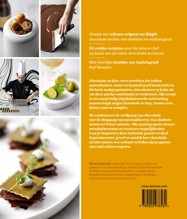 Belgische chocolade & bier – Michel Eyckerman – boek cover