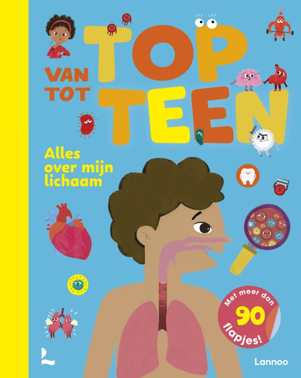 Van top tot teen: alles over mijn lichaam – Punam Krishan – boek cover