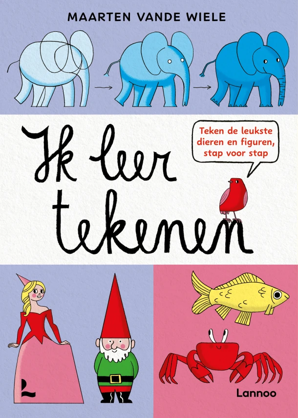 Ik leer tekenen – Maarten Vande Wiele – boek cover