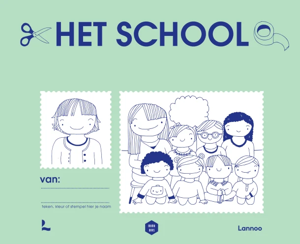 Het Schoolfotoboek – Mama Baas – boek cover