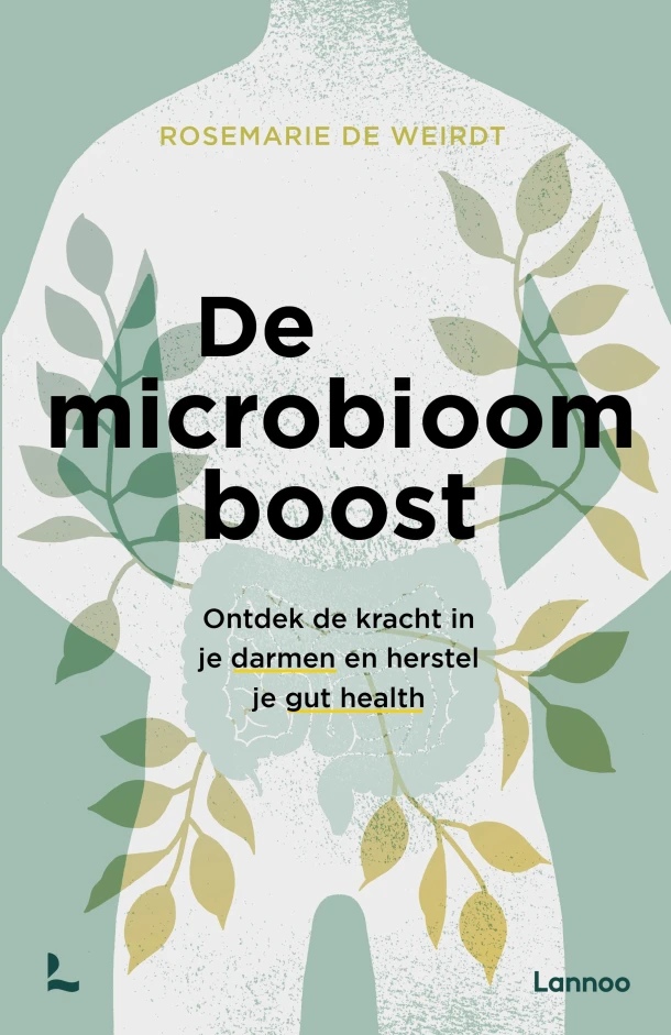 De microbioom boost – Rosemarie De Weirdt – boek cover