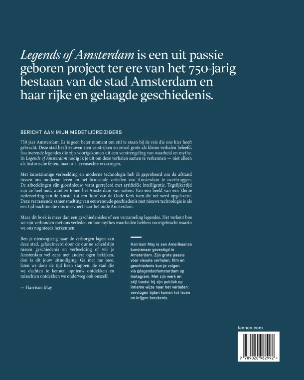 Legends of Amsterdam – Harrison May – boek cover