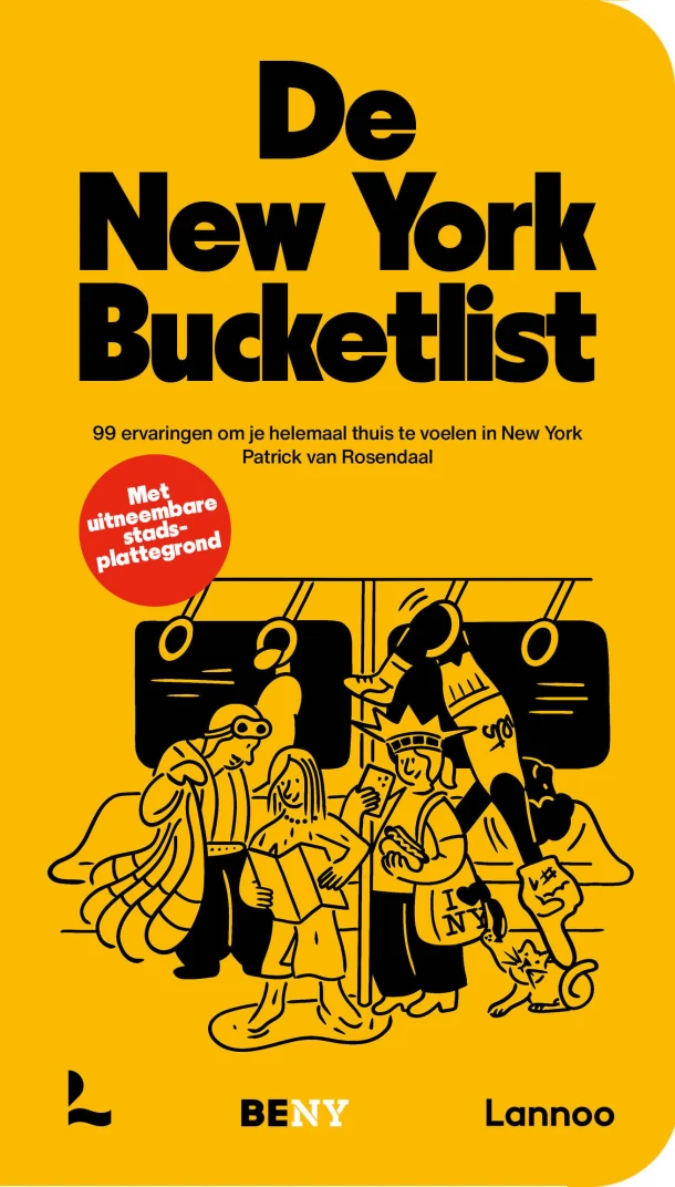 De New York Bucketlist – Patrick van Rosendaal – boek cover