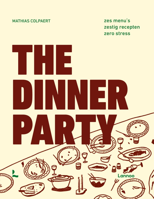 The Dinner Party – Mathias Colpaert – boek cover