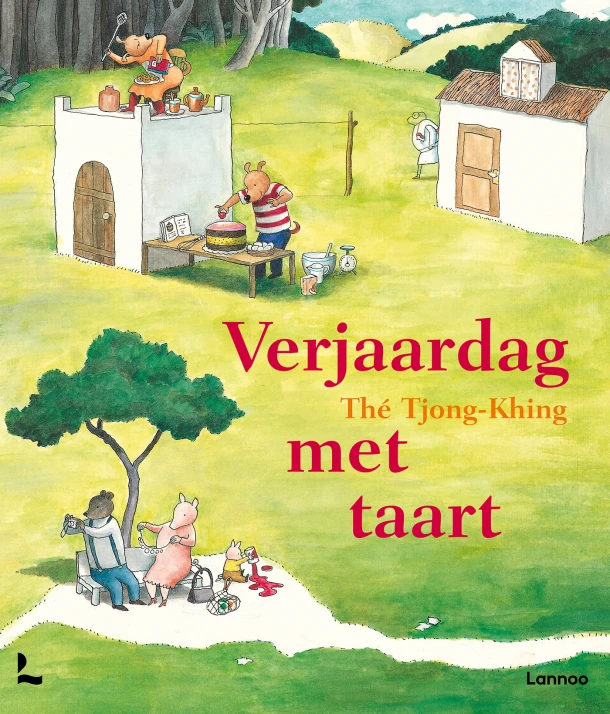 Verjaardag met taart – Tjong-Khing The – boek cover