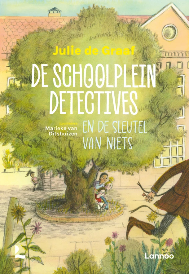 De schoolpleindetectives en de sleutel van niets – Julie de Graaf – boek cover