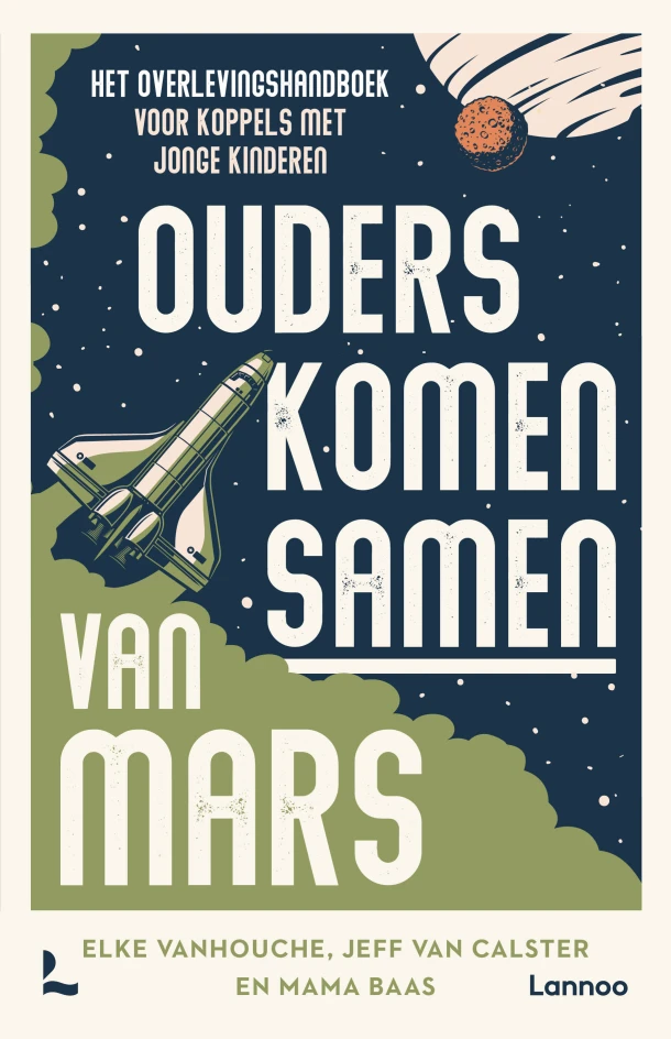 Ouders komen samen van Mars – Elke Vanhouche – boek cover