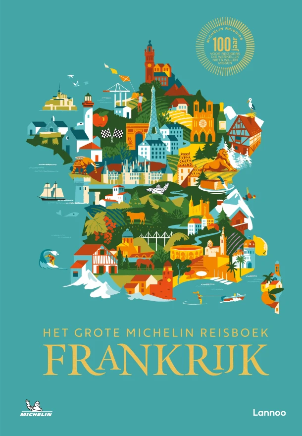 Het Grote Michelin Reisboek Frankrijk – Michelin – boek cover