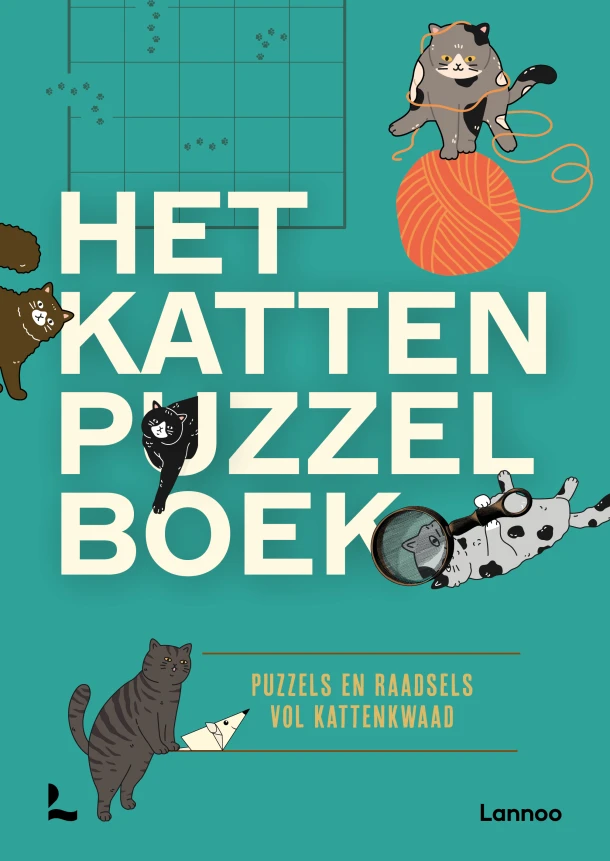 Het kattenpuzzelboek – Petra Doom – boek cover
