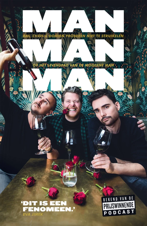 Man man man, het boek – Domien Verschuuren – boek cover
