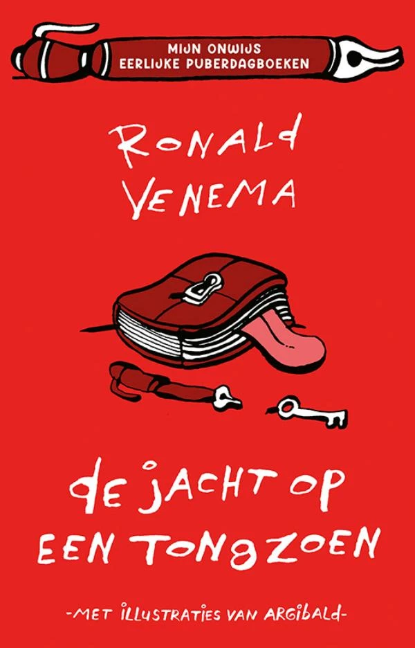 De jacht op een tongzoen – Ronald Venema – boek cover