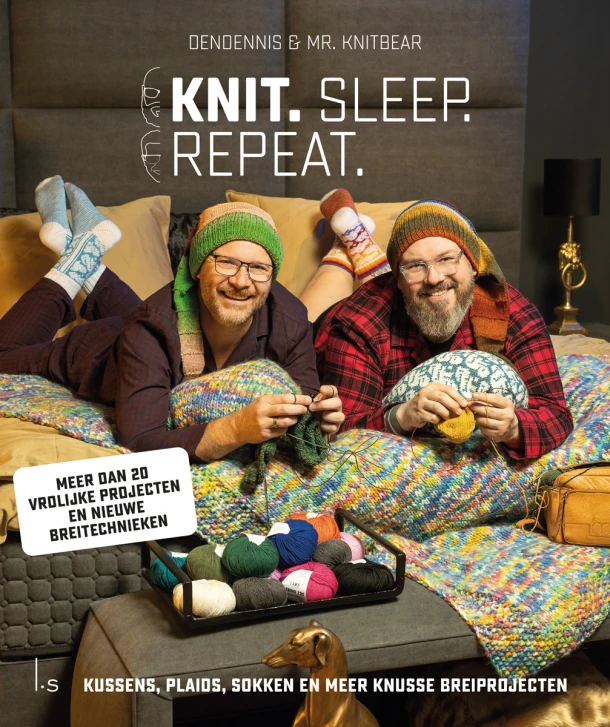 Knit. Sleep. Repeat – Dendennis – boek cover