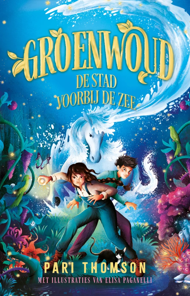 De stad voorbij de zee – Pari Thomson – boek cover