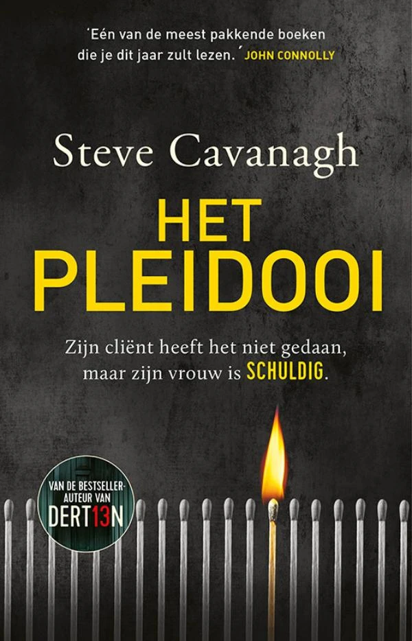 Het pleidooi – Steve Cavanagh – boek cover