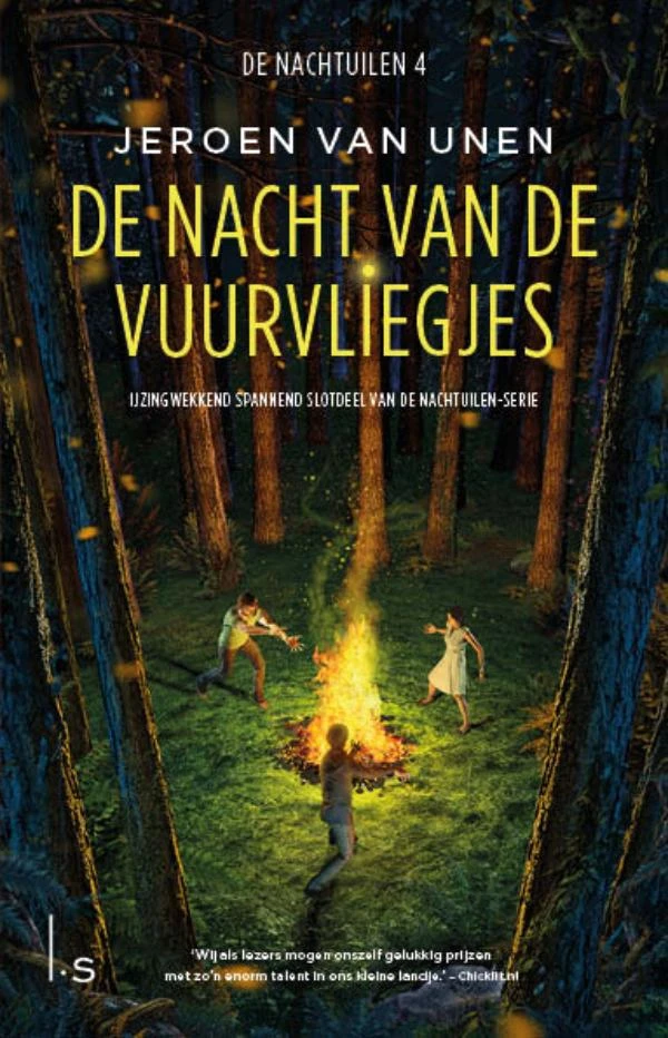 De nacht van de vuurvliegjes – Jeroen van Unen – boek cover
