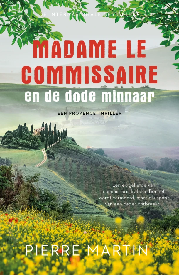 Madame le Commissaire en de dode minnaar – Pierre Martin – boek cover