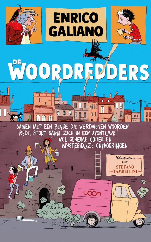 De woordredders – Enrico Galiano – boek cover