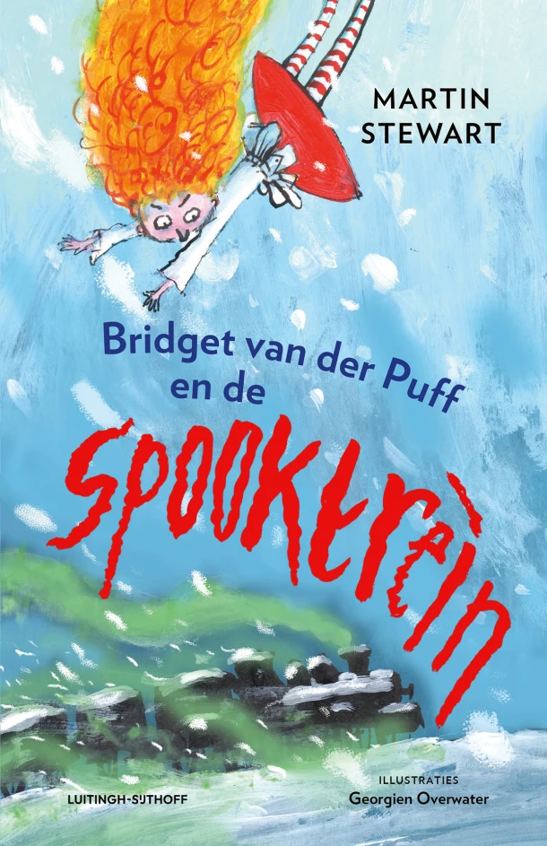 Bridget van der Puff en de spooktrein – Martin Stewart – boek cover