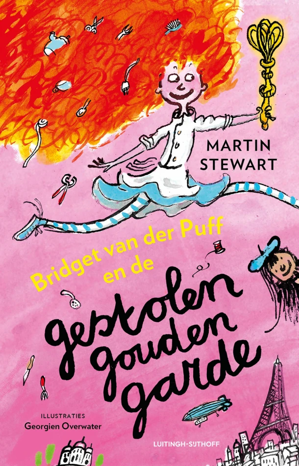 Bridget van der Puff en de gestolen gouden garde – Martin Stewart – boek cover