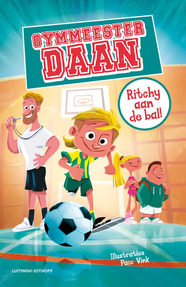 Ritchy aan de bal – Daan Verver – boek cover