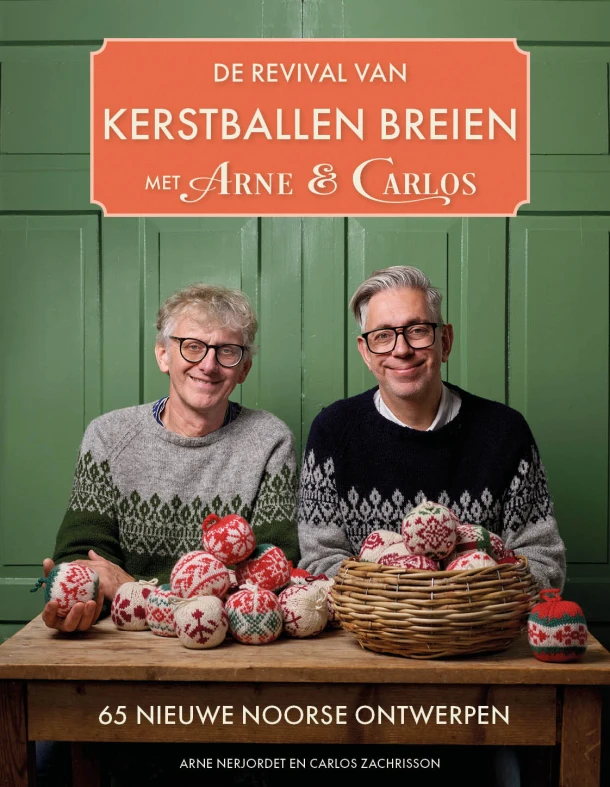 De revival van Kerstballen breien – Arne Nerjordet – boek cover