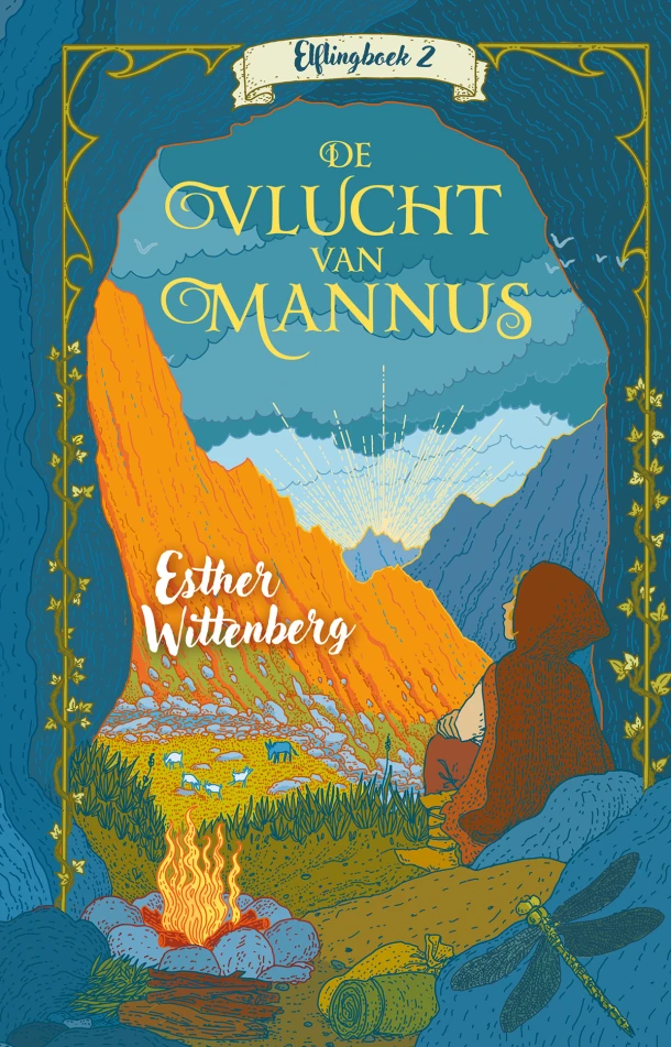De vlucht van Mannus – Esther Wittenberg – boek cover