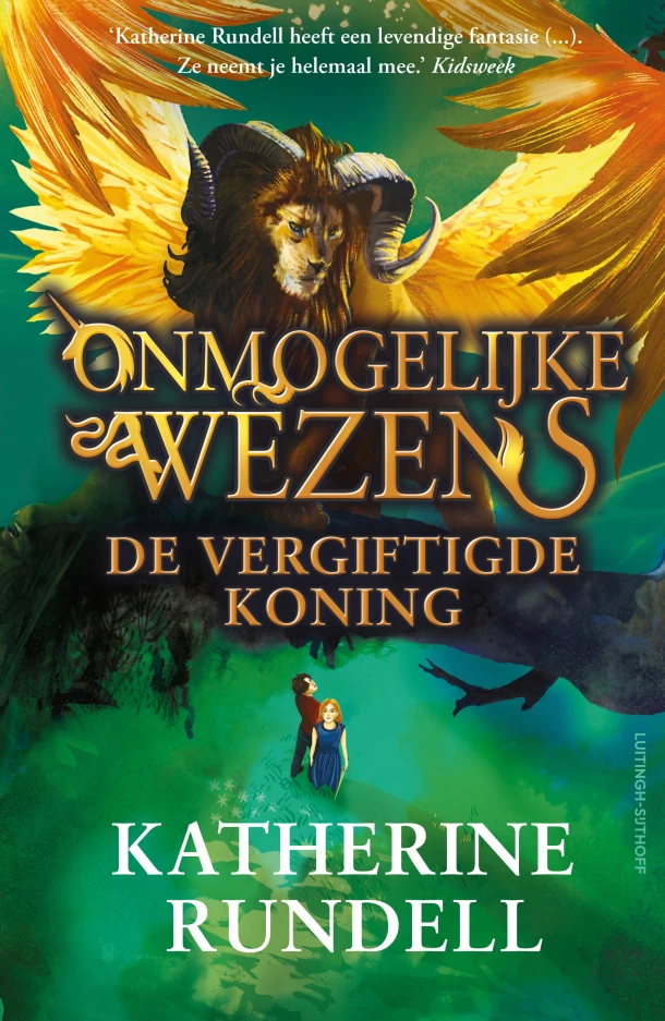 De vergiftigde koning – Katherine Rundell – boek cover