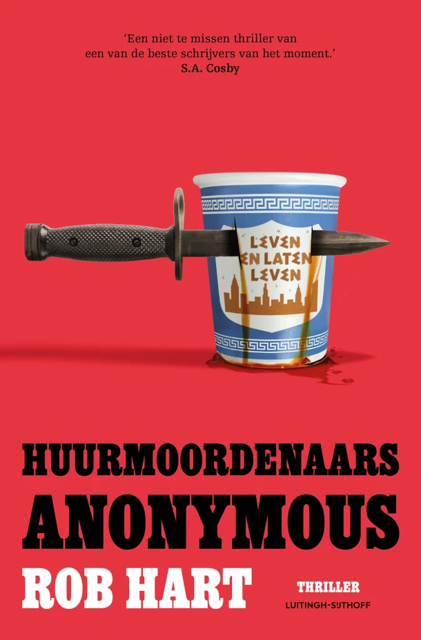 Huurmoordenaars Anonymous – Rob Hart – boek cover