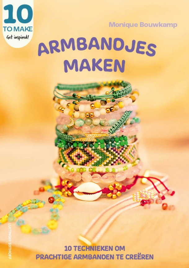 Armbandjes maken – Monique Bouwkamp – boek cover