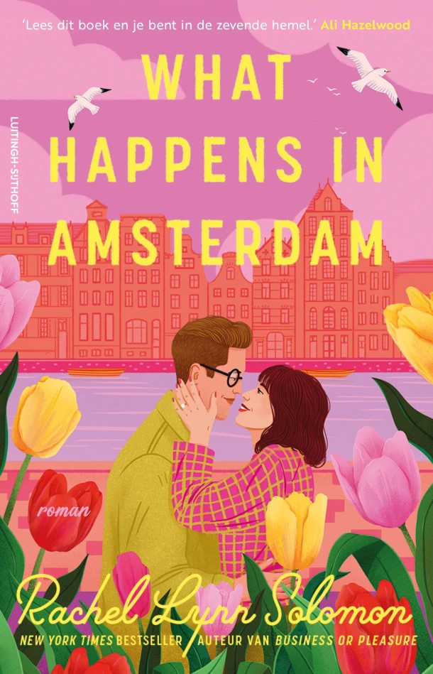 What happens in Amsterdam – Rachel Lynn Solomon – boek cover