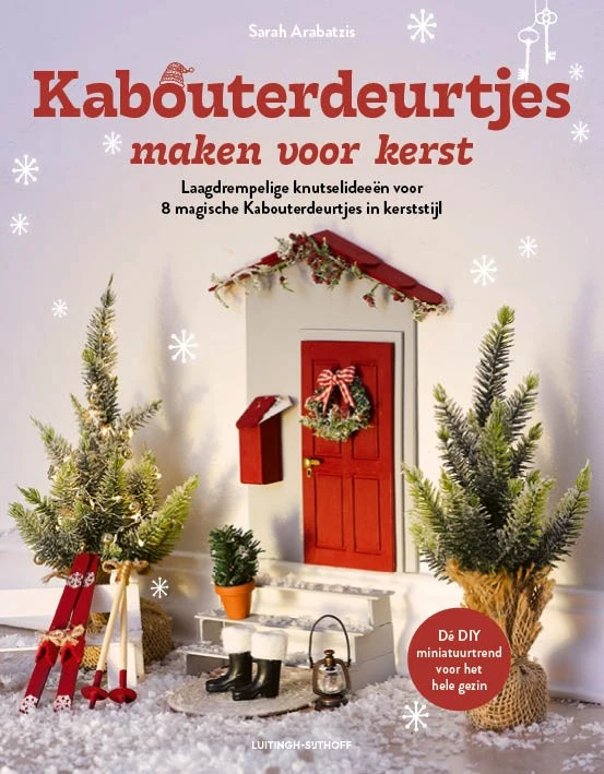 Kabouterdeurtjes maken voor kerst – Sarah Arabatzis – boek cover