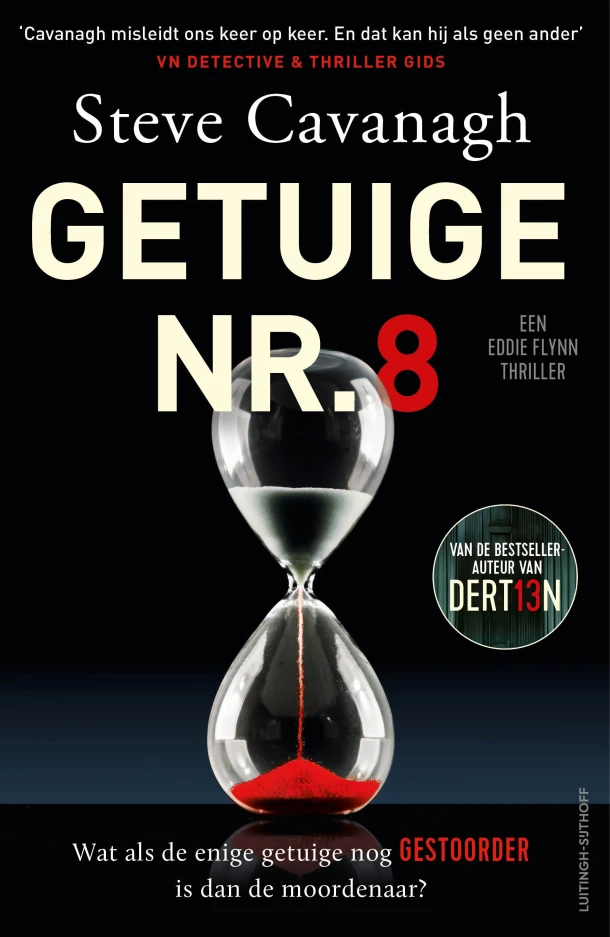 Getuige nr. 8 – Steve Cavanagh – boek cover