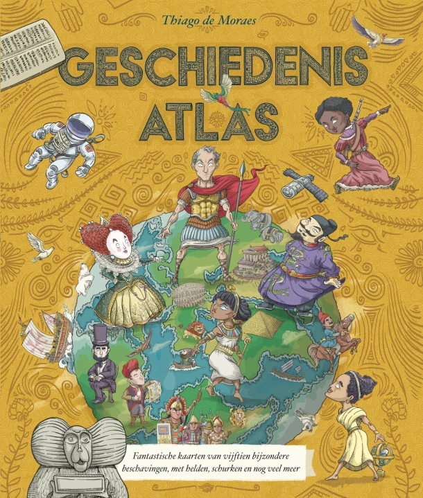 Geschiedenisatlas – Thiago de Moraes – boek cover