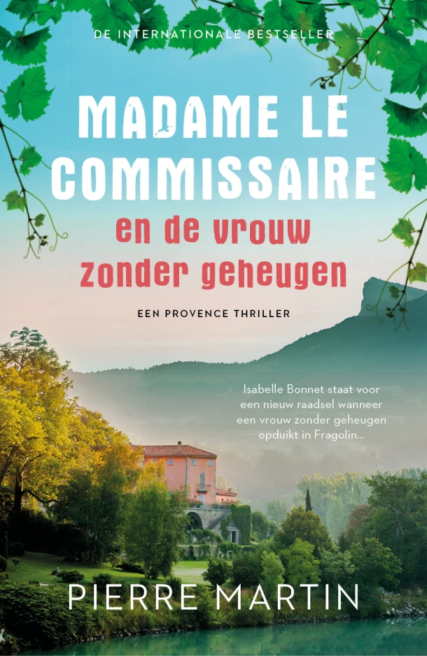 Madame le Commissaire en de vrouw zonder geheugen – Pierre Martin – boek cover