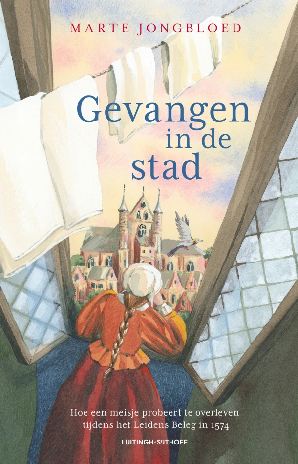 Gevangen in de stad – Marte Jongbloed – boek cover