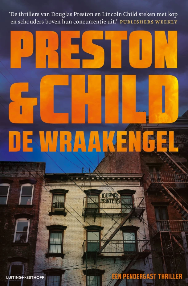 De wraakengel – Preston & Child – boek cover