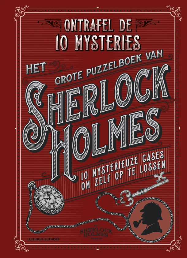 Het grote puzzelboek van Sherlock Holmes – Tim Dedopulos – boek cover