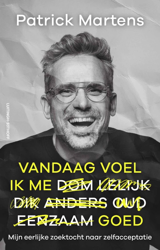 Vandaag voel ik me goed – Patrick Martens – boek cover