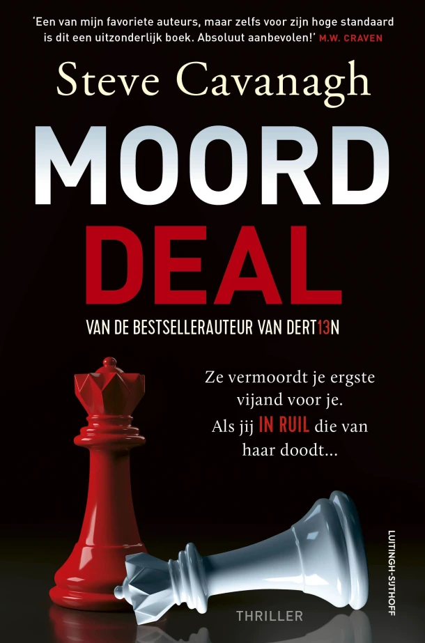 Moorddeal – Steve Cavanagh – boek cover
