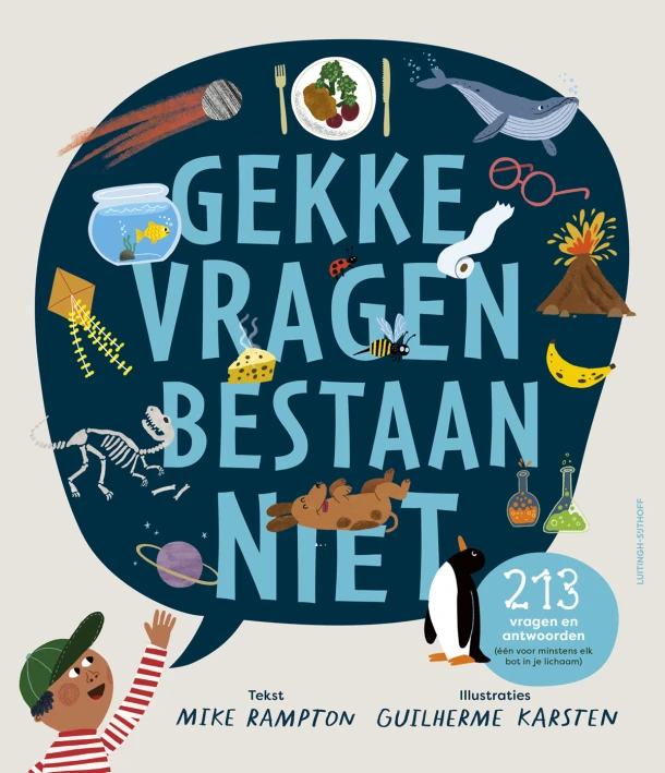 Gekke vragen bestaan niet – Mike Rampton – boek cover