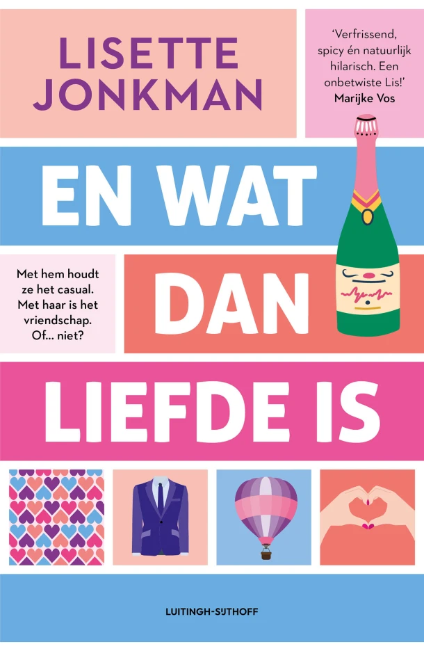 En wat dan liefde is – Lisette Jonkman – boek cover