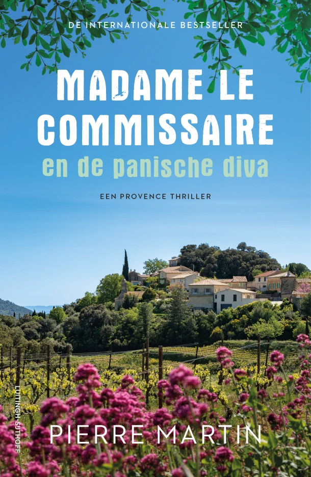 Madame le Commissaire en de panische diva – Pierre Martin – boek cover