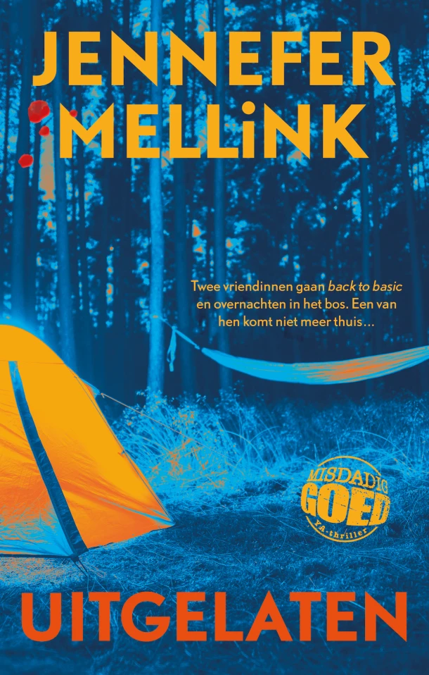Uitgelaten – Jennefer Mellink – boek cover